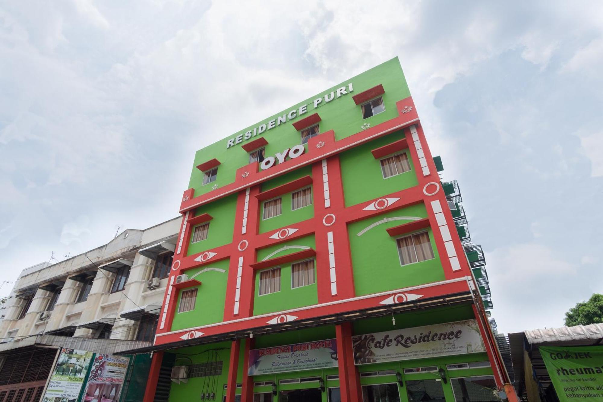 Capital O 615 Residence Puri Hotel Syariah Medan Exterior photo